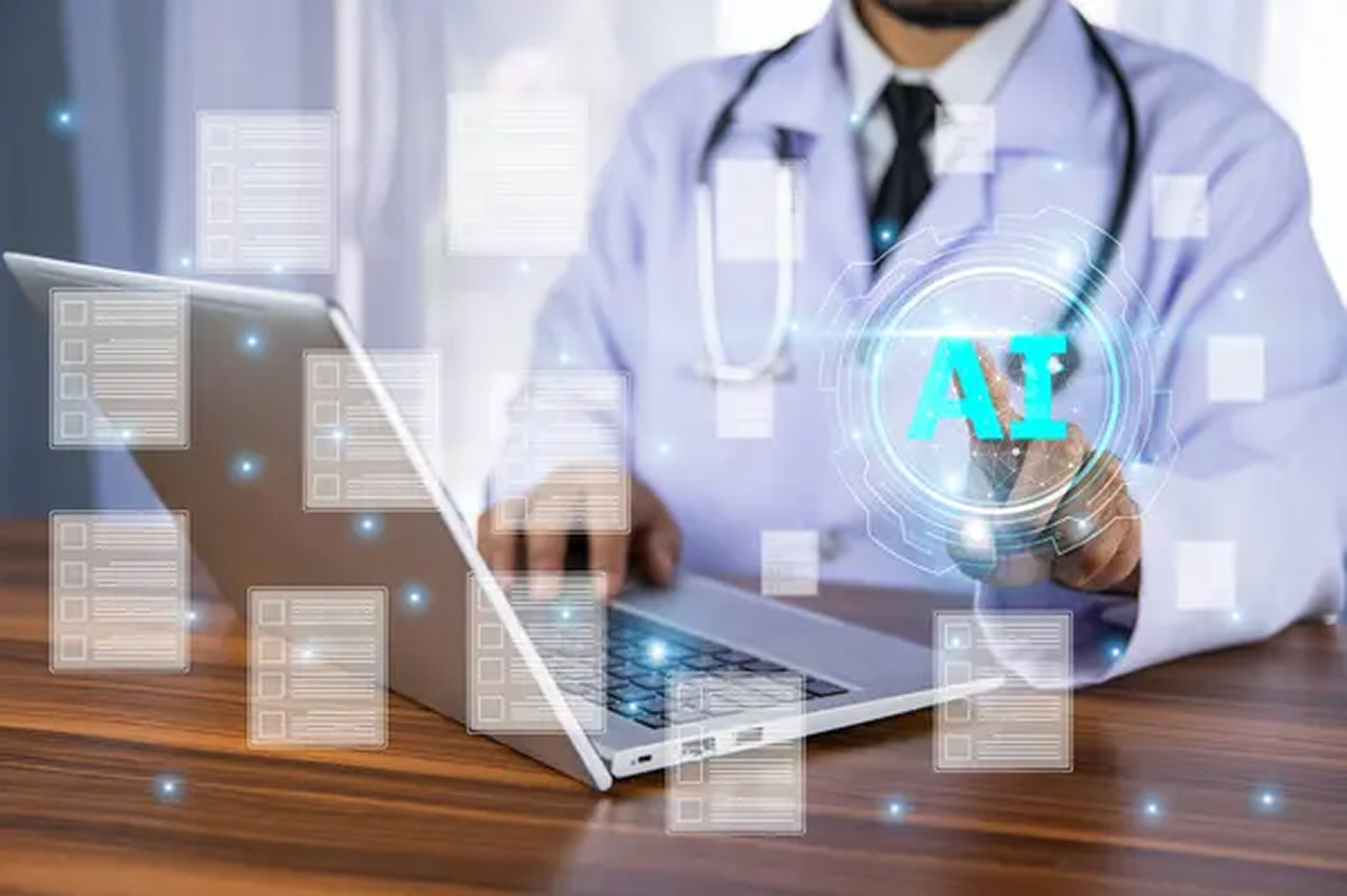 Healthcare professionals providing care